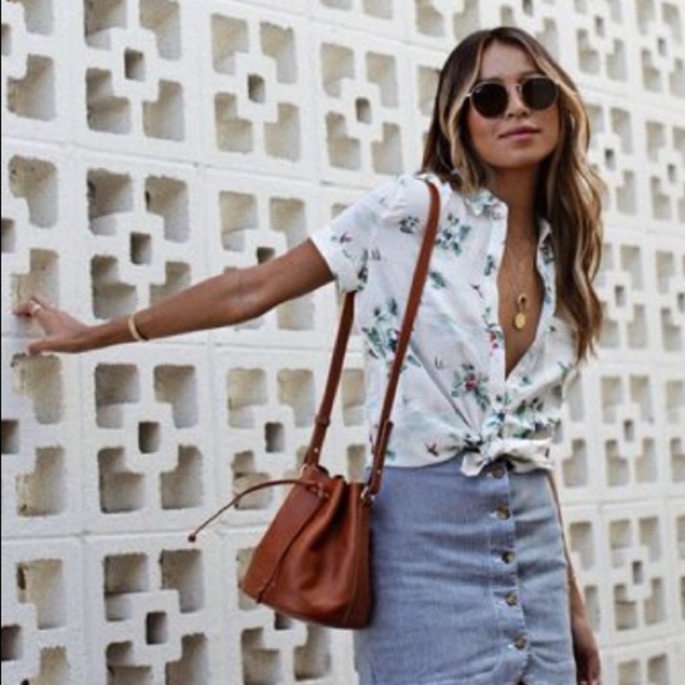 Used Sézane Aria Blouse size US 8/ EU40